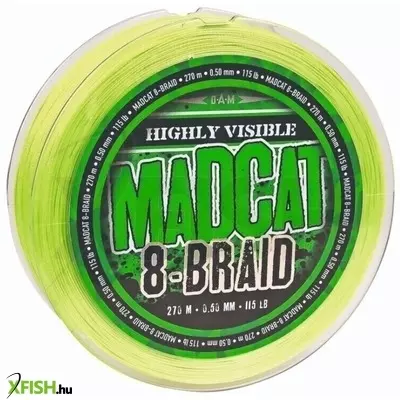 Mad Cat G2 Main Fonott Harcsázó Zsinór270 M-300 Yd / Dia 0,50 Mm