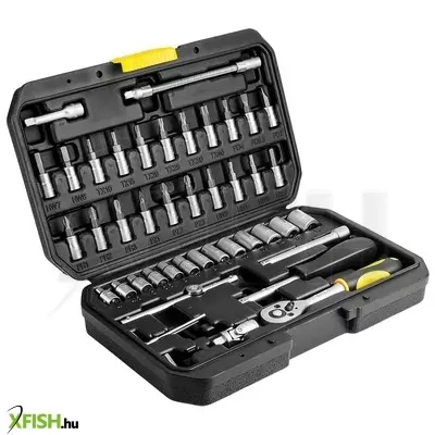 Neotools dugókulcskészlet + bitkészlet 1/4 46db