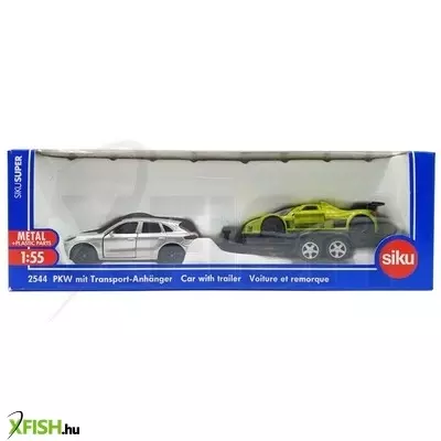 Siku porsche terepjáró trélerrel 155 - 2544