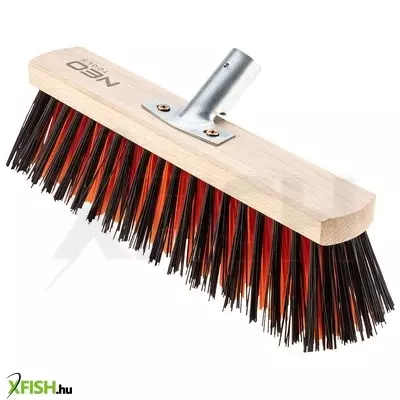 Neotools térkő-, beton-, járdaseprű 30cm, fém nyélbefogó, profi kivitel