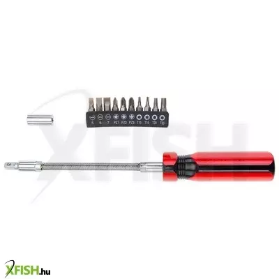 Neotools bitfejes csavarhúzó készlet flexibilis szárral 10db