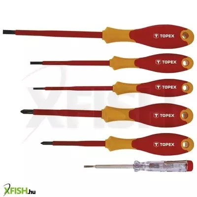 Neotools csavarhúzó készlet + feszültségvizsgáló, fázisceruza 1000v, szigetelt 6db