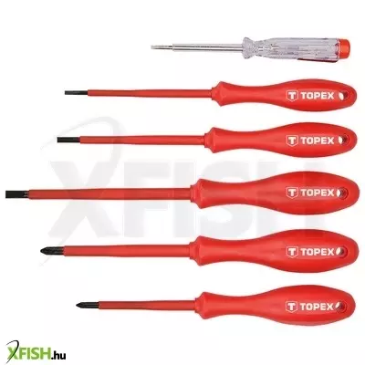 Neotools csavarhúzó készlet + fáziscsruza 1000v, szigetelt, 6db