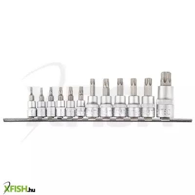 Neotools torxbitkészlet 1/4, 3/8, 1/2, 12db