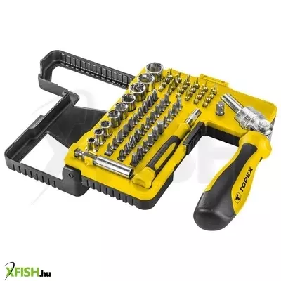 neotools dugókulcskészlet + bitkészlet racsnis hajtószárral 68db