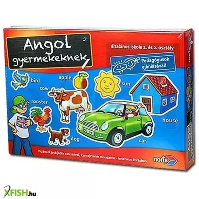 Noris angol nyelvű társasjáték gyerekeknek 1. rész