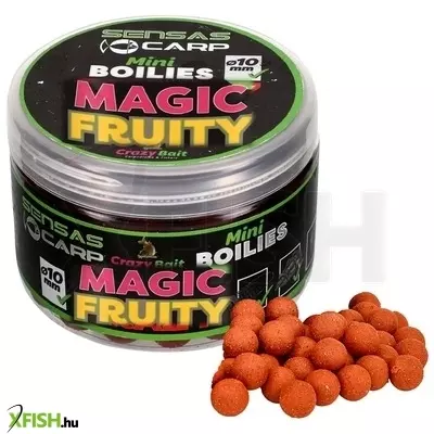 Sensas Mini Boilies Crazy Magic Fruity Method Bojli Gyümölcsös 10mm 70Gr