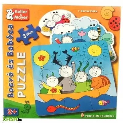 Bogyó és Babóca: 2-4-6 db-os Baba puzzle