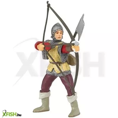 Papo piros íjász katona 39384