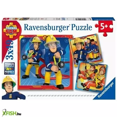Ravensburger puzzle 3x49 db - sam a mi hősünk