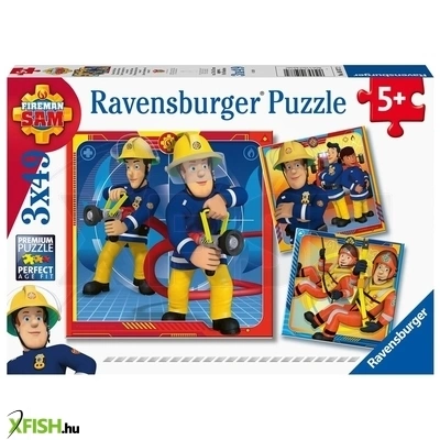 ravensburger puzzle 3x49 db - sam a mi hősünk