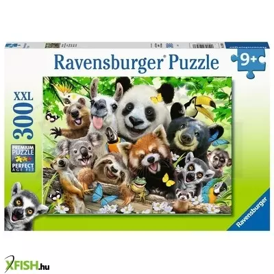 Ravensburger puzzle 300 db - vadvilág-szelfi