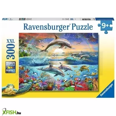 Ravensburger puzzle 300 db - delfin paradicsom