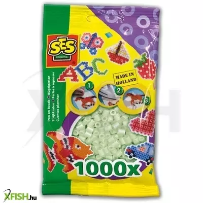 Ses vasalható gyöngy 1000 darabos - fluoreszkáló