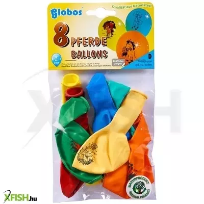 globos lovas lufi 8 darabos készlet - 30 cm