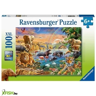 Ravensburger fürdés a vízben 100 darabos puzzle