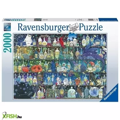 Ravensburger puzzle 2000 db a méregkeverő szekrény