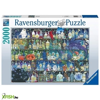 Ravensburger puzzle 2000 db a méregkeverő szekrény
