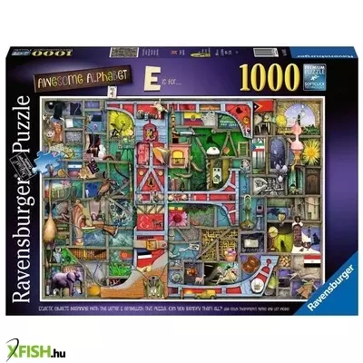 Ravensburger puzzle 1 000 db - varázslatos abc e