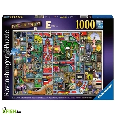 Ravensburger puzzle 1 000 db - varázslatos abc 