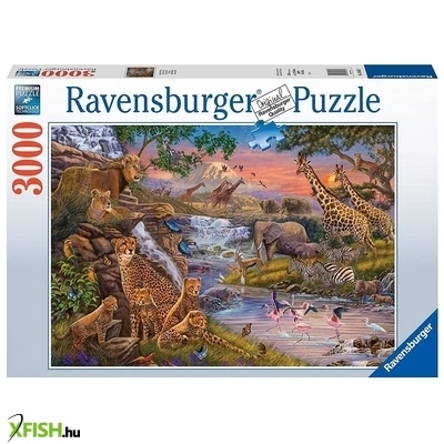 Ravensburger puzzle 3 000 db - állati királyság