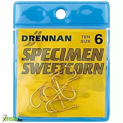 Drennan Horog Specimen Sweetcorn 6 Gold 10Db/Cs