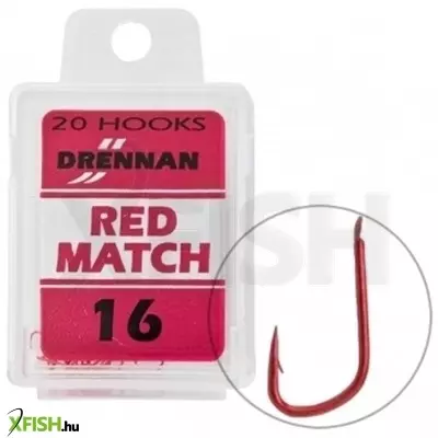 Drennan Red Match Keszegező Horog 14 | 10 db/csomag