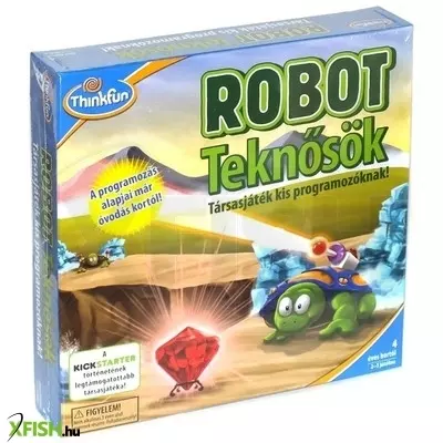 thinkfun robot teknősök társasjáték