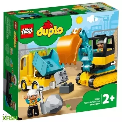 Lego® duplo town teherautó és lánctalpas exkavátor 10931