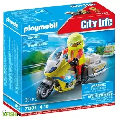 Playmobil city life 71205 mentőmotor villogó fénnyel