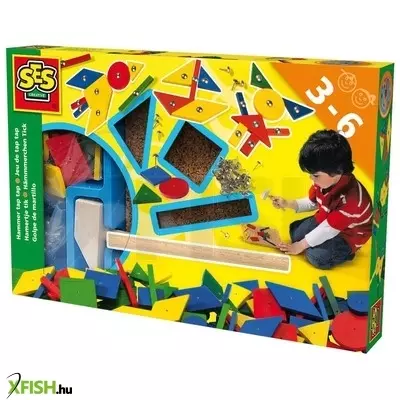 Ses mozaik képkirakó készlet kalapáccsal