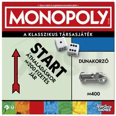 hasbro klasszikus monopoly