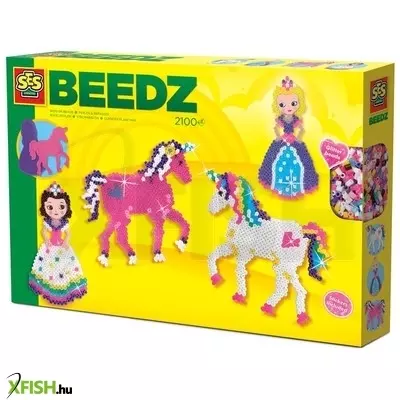 Ses unikornisok és hercegnők vasalható gyöngy készlet