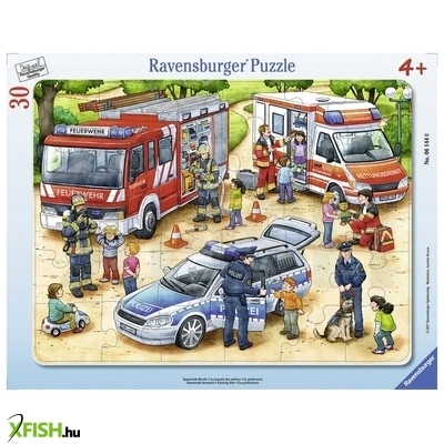 Ravensburger puzzle 30 db - életmentők