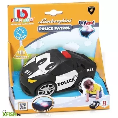 bburago junior bburago jr. - lamborghini rendőrautó