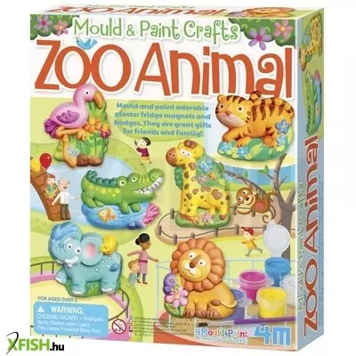 4m állatos gipszöntő készlet 04753