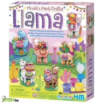 4m láma gipszöntő készlet 04754