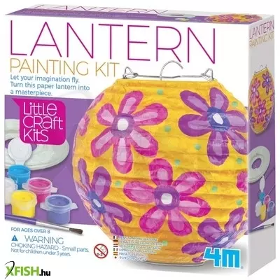 4m kis mesterek - kifesthető lámpás készlet