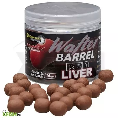 Starbaits Wafter Csali Red Liver Máj 14 mm 50 g