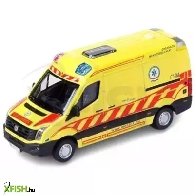 Bburago magyar mentőautó - Volkswagen Crafter 1:50