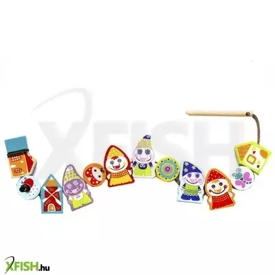 cubika törpék fa gyöngyfűző