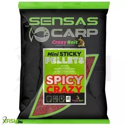 Sensas Mini Sticky Method Pellets 700G Spicy Crazy