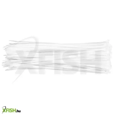 neotools kábelkötegelő, gyorskötöző, 4,8mm x 370mm, fehér, 75db