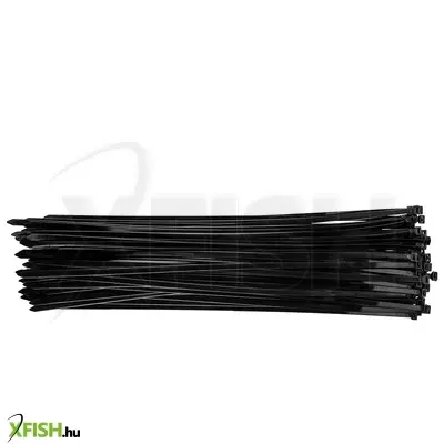 Neotools kábelkötegelő, gyorskötöző, 7,6mm X 500mm, fekete, 75db