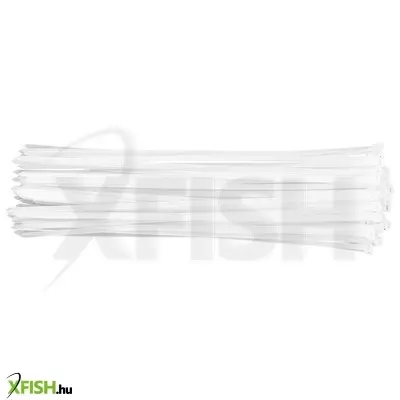 Neotools kábelkötegelő, gyorskötöző, 7,6mm X 500mm, fehér, 75db