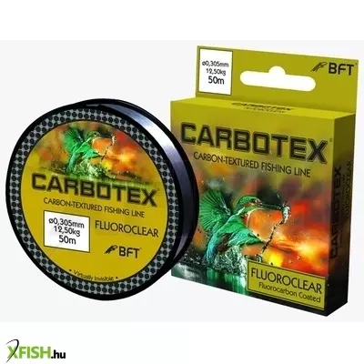 Carbotex Fluoro Clear 50M Előkezsinór 0.405Mm