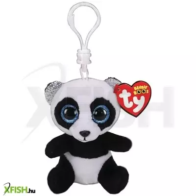 Ty beanie boos clip bamboo panda 8, 5cm