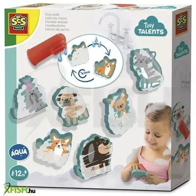 ses kádjátékok - első kutyamosdatás