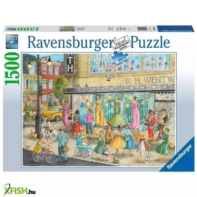 Ravensburger puzzle 1500 db - divatos séta