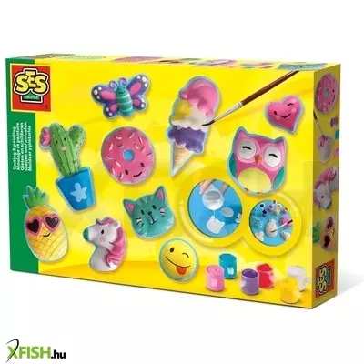 Ses vidám figurák gipszkiöntő készlet